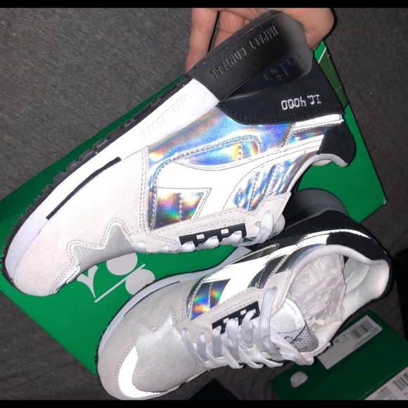 Diadora Shoes - Diadora iridescent sneakers